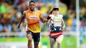 Blind Paralympic Runner and her Guiding Light: A Journey of Triumph and Teamwork!